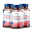Articus 500mg 60 Cápsulas Suplemento com Colágeno Hidrolisado, Cálcio, Magnésio e Vitaminas C, D e K Fórmula Completa para o BemEstar 3 POTES