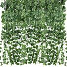 Artificial Ivy Garlands CEWOR, pacote com 48 videiras verdes de 2,2 m