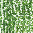 Artificial Ivy Leaves Garland CEWOR, pacote com 14, decoração de quarto de 30 m