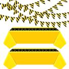 Artigos de construção para festas Remagr Toalha de mesa Banner x6