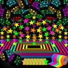 Artigos de festa Skylety Glow in the Dark com balões de néon