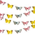 Artigos de festa Talking Tables Fairy Bunting Banner 3m rosa