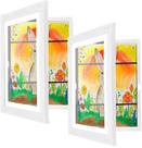 Artwork Frames Cratth Kids 8,5 x 11 polegadas com abertura frontal, pacote com 2