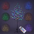 Árvore Artificial de Flor de Cerejeira LIGHTSHARE 152 cm RGB 16 Modos
