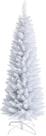 Árvore artificial Giantex 152 cm, desenho a lápis branco, 240 agulhas