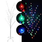 Arvore Artificial Luminária Led Natal Festas 1,4m Colorida Arvore Artificial Luminária Led Natal Festas 1,4m Colorida
