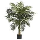 Árvore artificial, palmeira dourada quase natural, 1,2 m