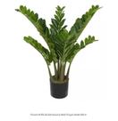 Árvore Artificial Zamioculca Real Toque Verde 88cm