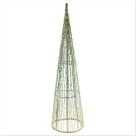Arvore Cone Aramada Luxuosa Verde Natalina 60 cm Arvore Cone Aramada Luxuosa Verde Natalina 60 cm