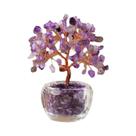 Árvore Da Fortuna De Cristal Natural, Decoração Feng Shui Para Casa E Escritório, Presente De