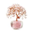 Árvore Da Fortuna De Cristal Natural, Decoração Feng Shui Para Casa E Escritório, Presente De