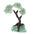 Árvore de Cristal Quartzo Verde P 12cm - Equilíbrio e Cura