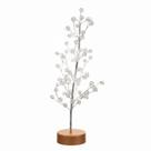 Árvore De Mesa Acrílica Cristal Decoração De Natal Luxo 27 Cm - Art Christmas