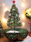 Árvore De Natal 1,90 Decorada e com Luz Neve em Movimento Vídeo