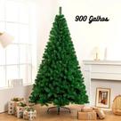 Arvore De Natal 2.10 Metros (210cm) 900 Galhos Base De Ferro