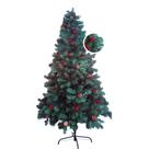 Árvore de Natal 210cm 1100 Hastes 400 Leds Coloridas Branco Quente Bivolt