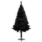 Árvore de Natal Adiwiid Halloween preta 150cm PVC