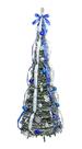 Árvore de Natal Ametista Decorada Enf PT 150 cm