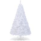 Árvore de Natal Artificial COSTWAY de 1,8m (6 Pés) com Suporte Branco