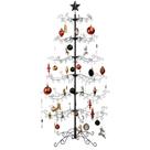 Árvore de Natal Best Choice Products em ferro forjado de 6 pés preto