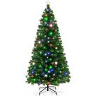Árvore de Natal Best Choice Products Fibra Óptica de 6 pés com LED Árvore de Natal Best Choice Products Fibra Óptica de 6 pés com LED