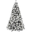 Árvore de Natal Best Choice Products, pré-iluminada, 4,5 pés, preta