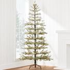 Árvore de Natal Best Choice Products pré-iluminada de 6 pés com luzes LED