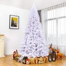 Árvore de Natal BestComfort White Artificial de 9 pés com suporte