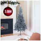 Árvore De Natal Canadense Nevada 3,00m 1800 Galhos Pinheiro