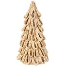 Árvore de Natal cone em fibra natural Grillo 32 cm