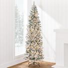 Árvore de Natal de 4,5 Pés - Best Choice Products - Com Flocagem