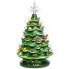 Árvore de Natal de Cerâmica Best Choice 15cm - Pré-iluminada com 64 Luzes