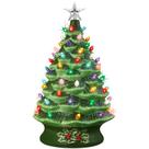 Árvore de Natal de cerâmica Best Choice Products 24 polegadas com 74 lâmpadas