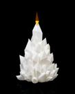 Árvore de Natal de Cristal Abajur de Mesa com Vela de LED