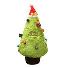 Árvore de Natal de desenho animado de boneca de pelúcia de 55 cm com chapéu de Papai Noel Árvore de Natal de desenho animado de boneca de pelúcia de 55 cm com chapéu de Papai Noel
