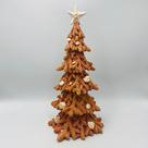 Árvore de Natal em Resina formato de Coral 33,5x16cm