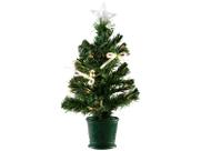 Árvore de Natal Fibra Ótica 60cm com Luzes Árvore de Natal Fibra Ótica 60cm com Luzes