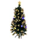 Arvore de Natal Fibra Otica Natalina Completa Iluminaçao Led Estrela Fim de Ano Festa Decoraçao Enfeite Confraternizaçao Evento Residencial Comercial