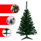 Árvore De Natal Grande Portobelo 120cm 250 Hastes Pinheiro Verde