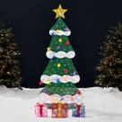 Árvore de Natal Iluminada Best Choice Products - 6 Pés com 170 LEDs Árvore de Natal Iluminada Best Choice Products - 6 Pés com 170 LEDs