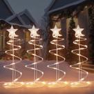Árvore de Natal Iluminada em Espiral - Pacote com 4 - TIGOMOOV