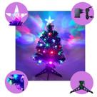 Árvore de Natal LED Verde Luz Estrela Colorida Pequena 60cm Árvore de Natal LED Verde Luz Estrela Colorida Pequena 60cm