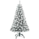 Árvore de Natal Liguanow 4 pés de neve flocada com 233 pontas de galhos Árvore de Natal Liguanow 4 pés de neve flocada com 233 pontas de galhos