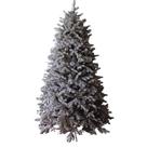 Árvore de Natal Luxo Nevada 210 Folhagem Plástica 928 Hastes.