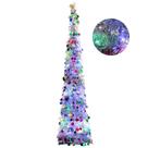 Árvore de Natal Orgrimmar, enfeites de 1,5 m com 100 luzes LED multicoloridas