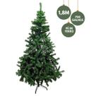 Árvore de Natal Pinheiro 1,80 Metros Grande Tradicional Cheia Gorda 700 Galhos