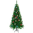Árvore de Natal Pinheiro Premium Realista Verde 1,80 Metros 400 Galhos Base reforçada Árvore de Natal Pinheiro Premium Realista Verde 1,80 Metros 400 Galhos Base reforçada