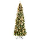 Árvore de Natal Pré-iluminada Best Choice Products - 6 Pés com 250 Luzes