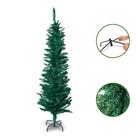 Árvore de Natal Slim 1,50m Verde 250 Galhos Estilo Pinheiro Montagem Encaixe Rápido Base Metálica Estável Ambientes Pequenos Decoração Natalina Árvore de Natal Slim 1,50m Verde 250 Galhos Estilo Pinheiro Montagem Encaixe Rápido Base Metálica Estável Ambientes Pequenos Decoração Natalina