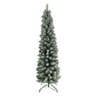 Árvore de Natal Slim Nevada 150cm - 252 Galhos Natal Formosinha